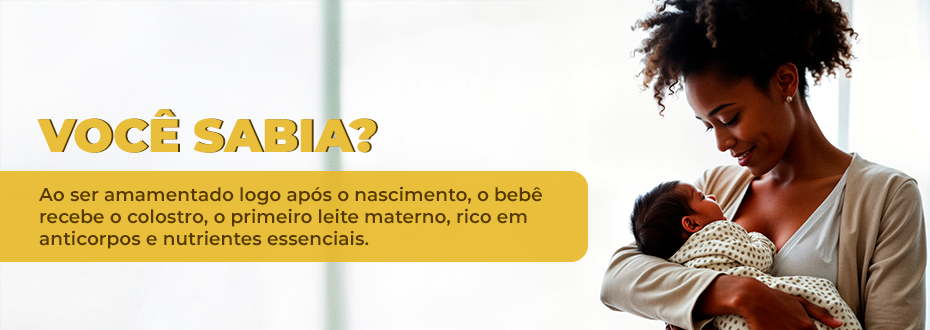 Agosto Dourado: como o aleitamento materno fortalece a saúde da mãe e do bebê